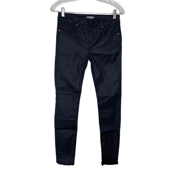 Ted Baker Sew In Love Black Metallic Ankle Skinny Jeans Women’s - Picture 1 of 10